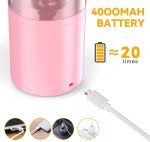 Portable Blender, Blender for Shakes and Smoothies, Personal Blender, USB Rechargeable 14 Oz Mini Blender With for Traveling, Outdoor, Gym, Office - Image 6